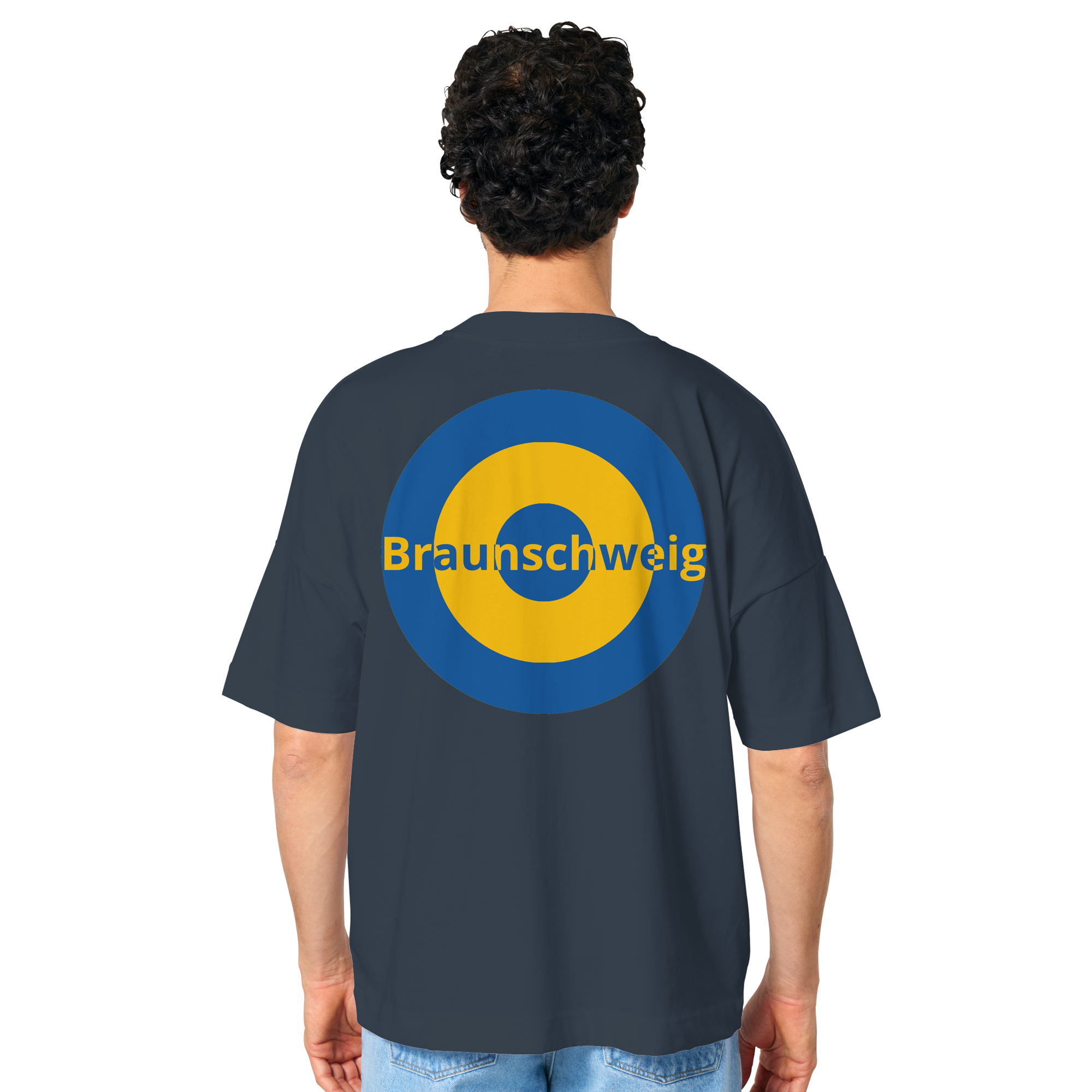Braunschweig Fan-T-Shirt zweiseitiger Druck "Braunschweig" - Organic Oversize Shirt Braunschweig Fan-T-Shirt zweiseitiger Druck "Braunschweig" - Organic Oversize Shirt