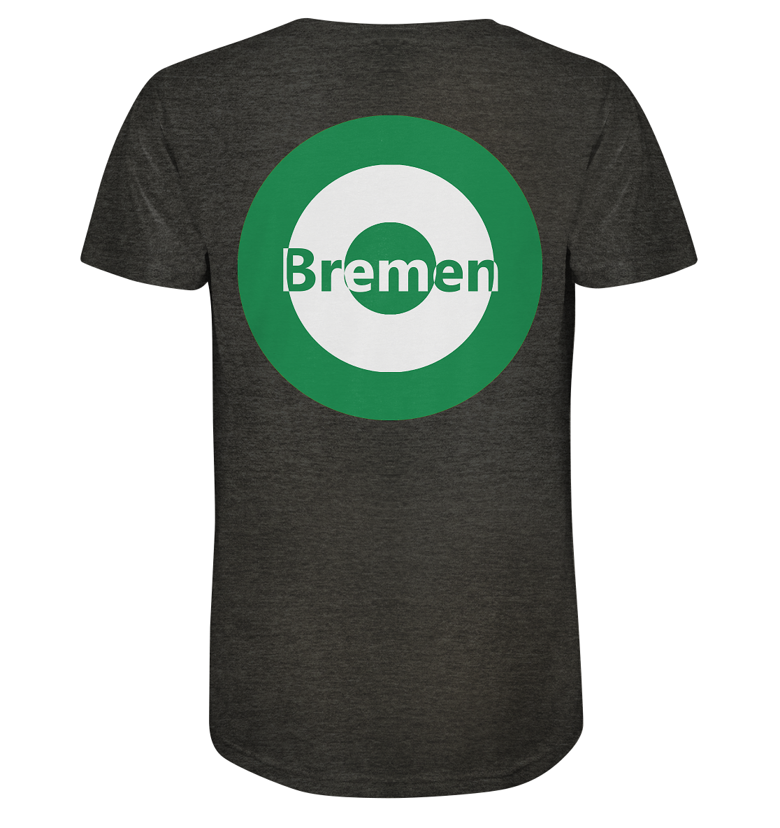 Bremen Fan-T-Shirt Kokarde beidseitig "Bremen" - Organic Shirt Bremen Fan-T-Shirt Kokarde beidseitig "Bremen" - Organic Shirt