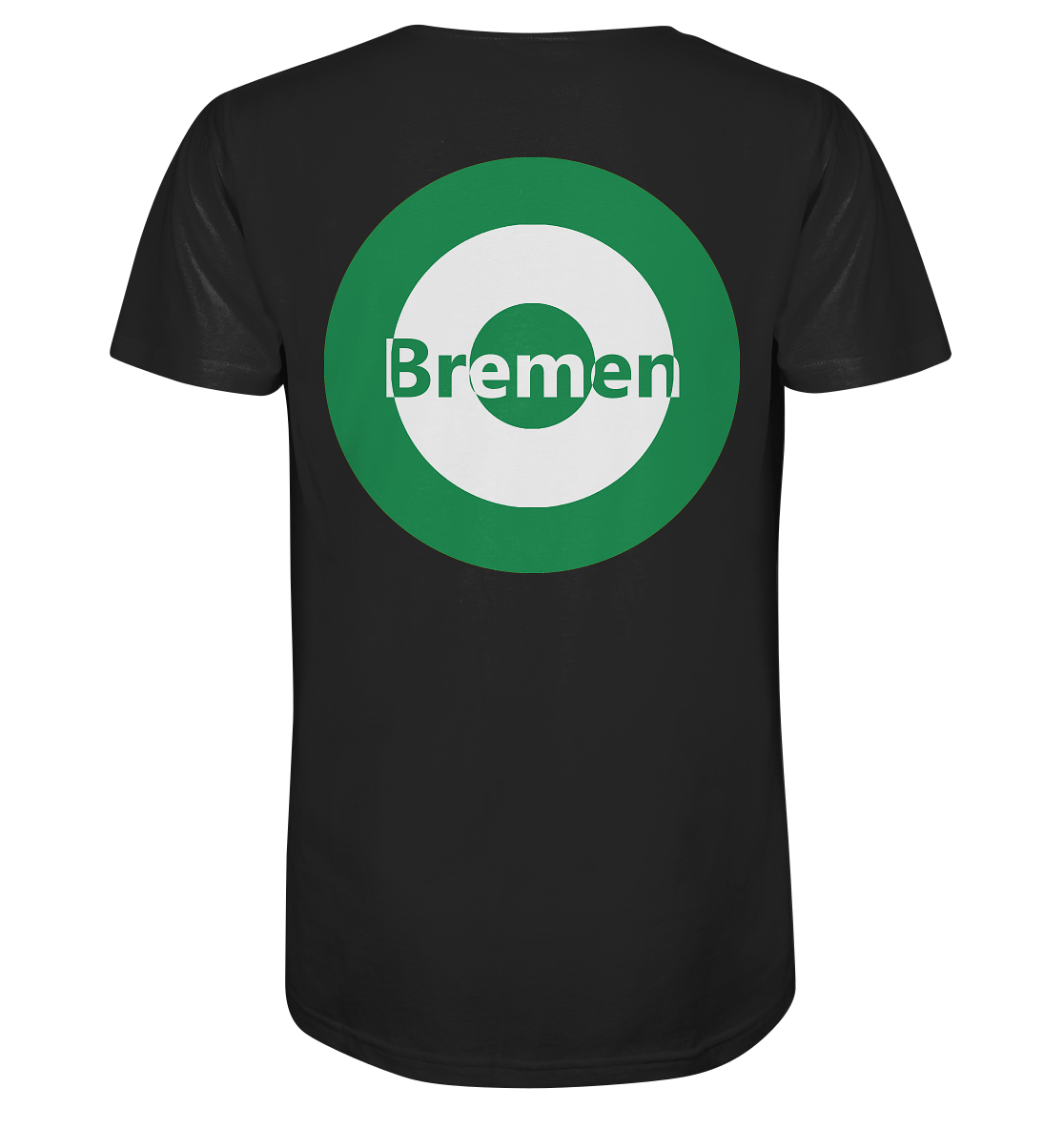 Bremen Fan-T-Shirt Kokarde beidseitig "Bremen" - Organic Shirt Bremen Fan-T-Shirt Kokarde beidseitig "Bremen" - Organic Shirt