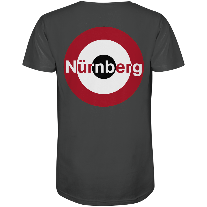 Nürnberg Fan-T-Shirt zweiseitiger Druck "Nürnberg" - Organic Shirt Nürnberg Fan-T-Shirt zweiseitiger Druck "Nürnberg" - Organic Shirt