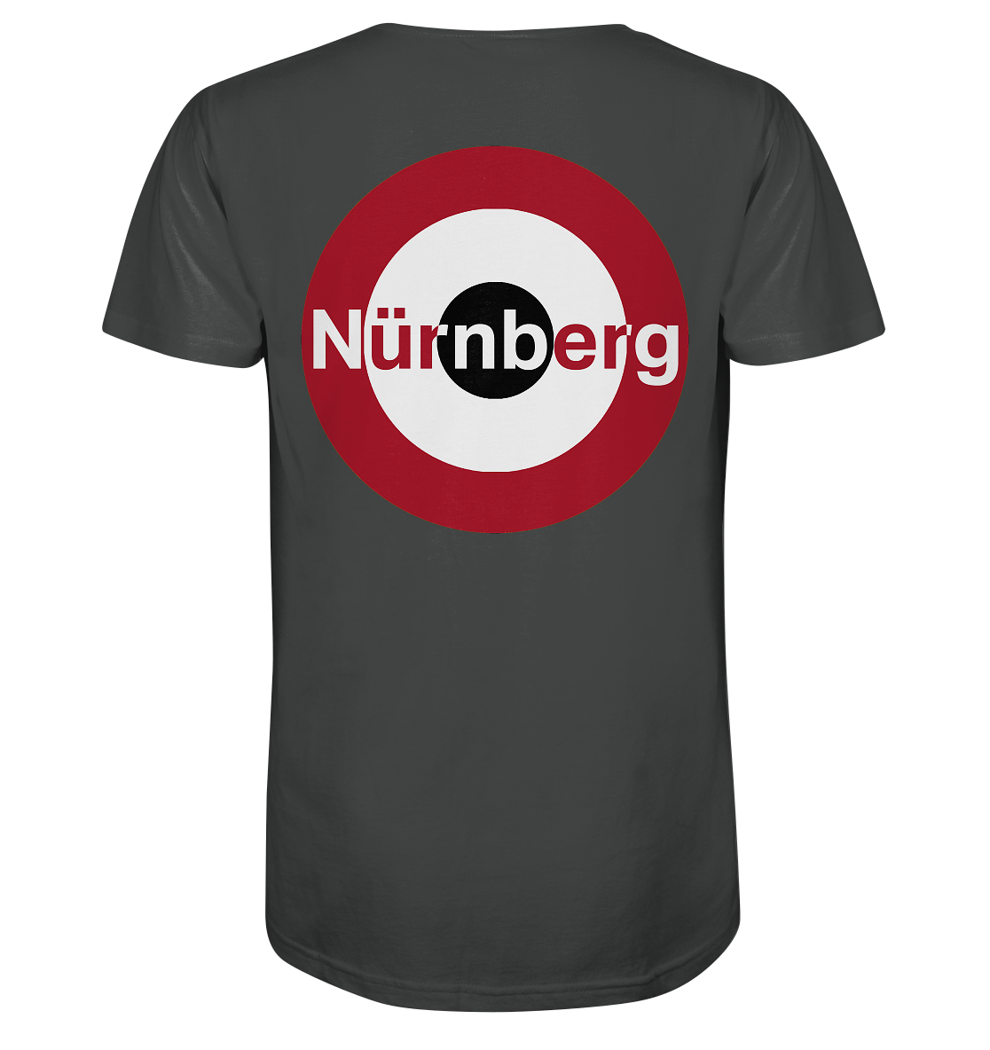 Nürnberg Fan-T-Shirt zweiseitiger Druck "Nürnberg" - Organic Shirt Nürnberg Fan-T-Shirt zweiseitiger Druck "Nürnberg" - Organic Shirt