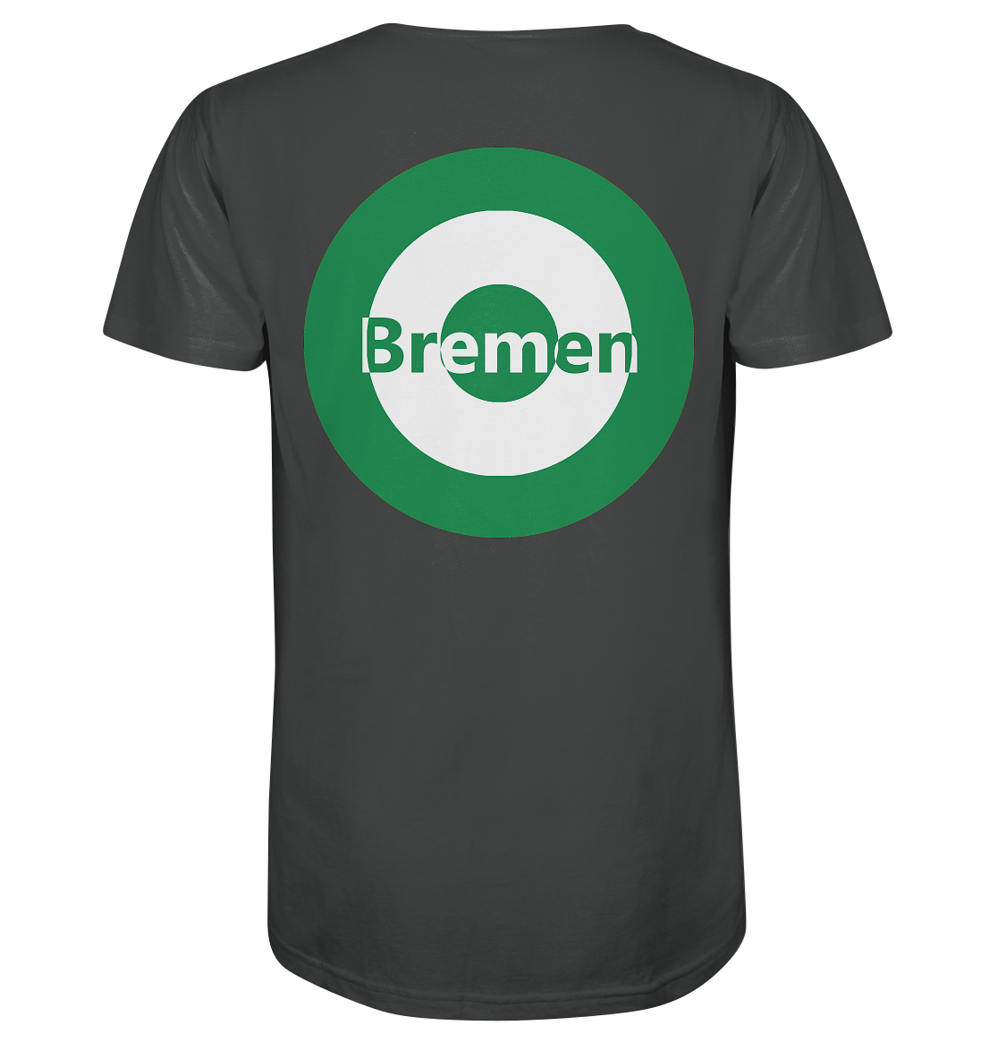 Bremen Fan-T-Shirt Kokarde beidseitig "Bremen" - Organic Shirt Bremen Fan-T-Shirt Kokarde beidseitig "Bremen" - Organic Shirt