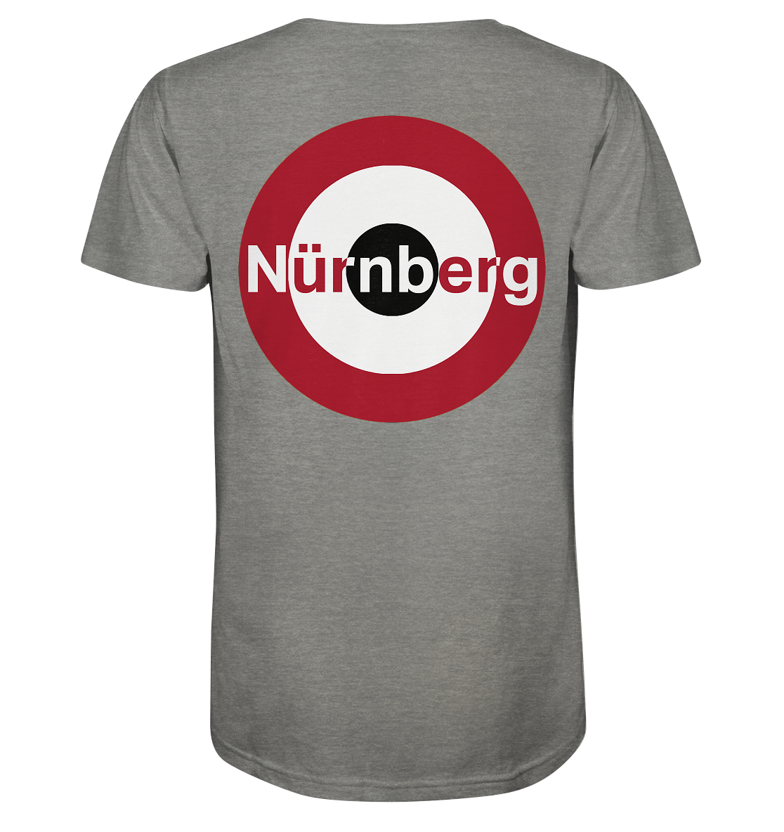 Nürnberg Fan-T-Shirt zweiseitiger Druck "Nürnberg" - Organic Shirt Nürnberg Fan-T-Shirt zweiseitiger Druck "Nürnberg" - Organic Shirt