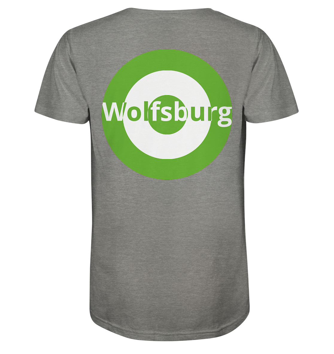 Wolfgang Fan-T-Shirt Kokarde beidseitig "Wolfsburg" - Organic Shirt Wolfgang Fan-T-Shirt Kokarde beidseitig "Wolfsburg" - Organic Shirt