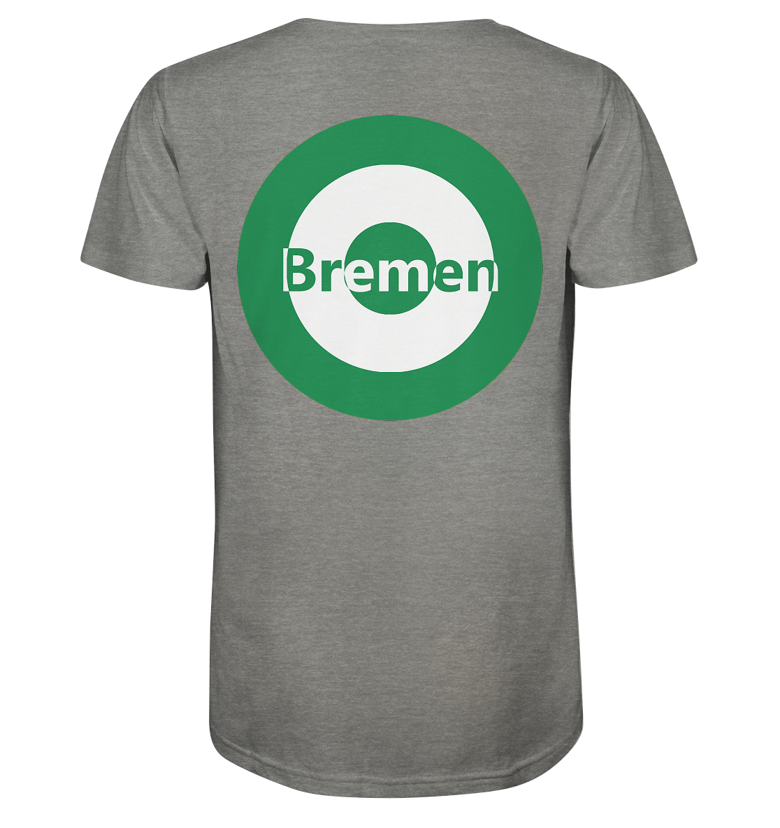 Bremen Fan-T-Shirt Kokarde beidseitig "Bremen" - Organic Shirt Bremen Fan-T-Shirt Kokarde beidseitig "Bremen" - Organic Shirt