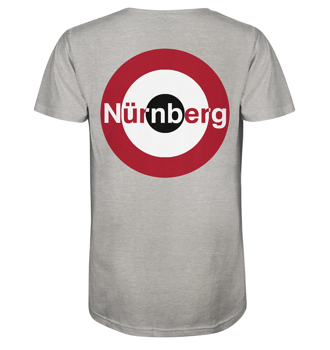 Nürnberg Fan-T-Shirt zweiseitiger Druck "Nürnberg" - Organic Shirt Nürnberg Fan-T-Shirt zweiseitiger Druck "Nürnberg" - Organic Shirt