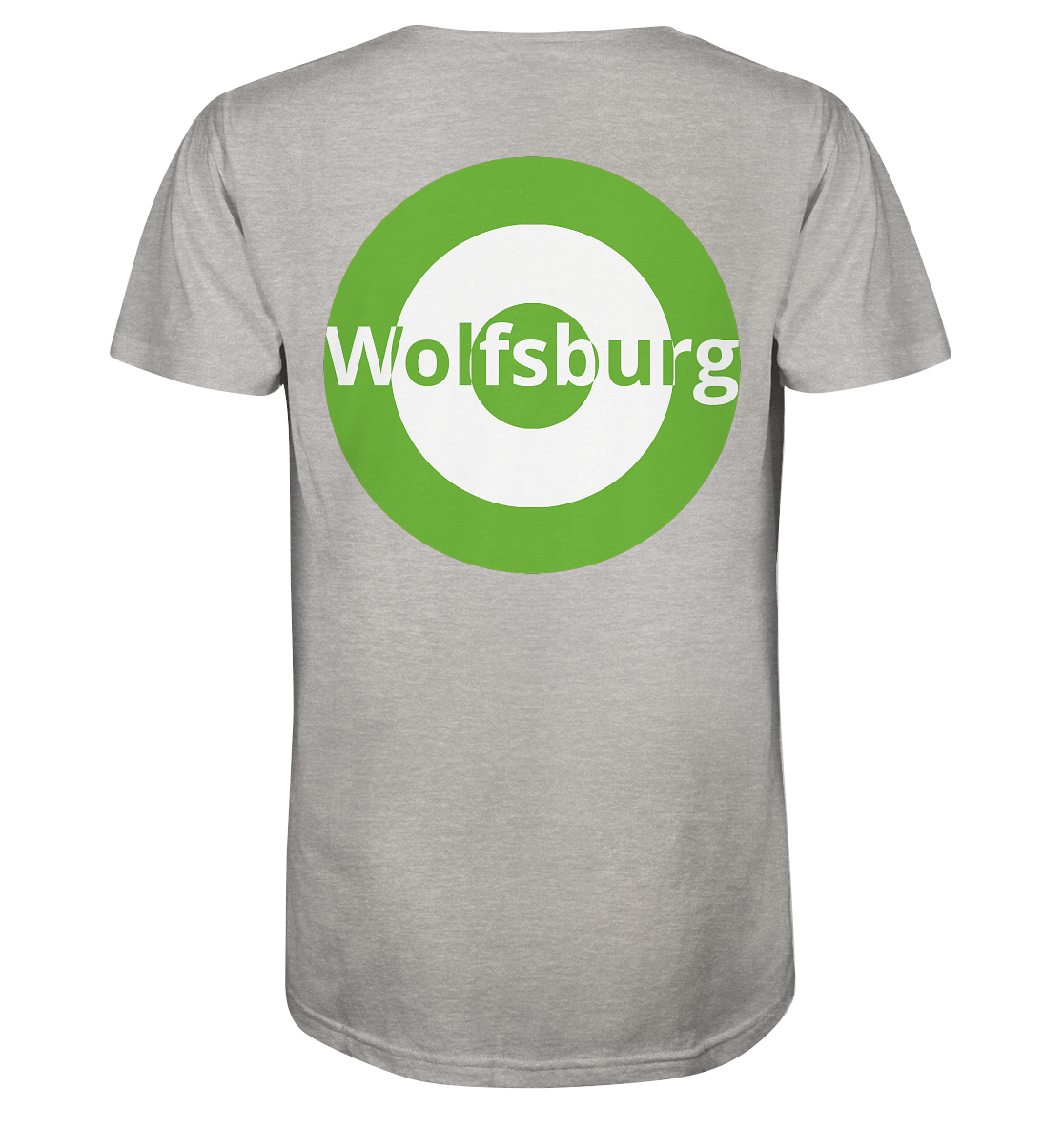 Wolfgang Fan-T-Shirt Kokarde beidseitig "Wolfsburg" - Organic Shirt Wolfgang Fan-T-Shirt Kokarde beidseitig "Wolfsburg" - Organic Shirt