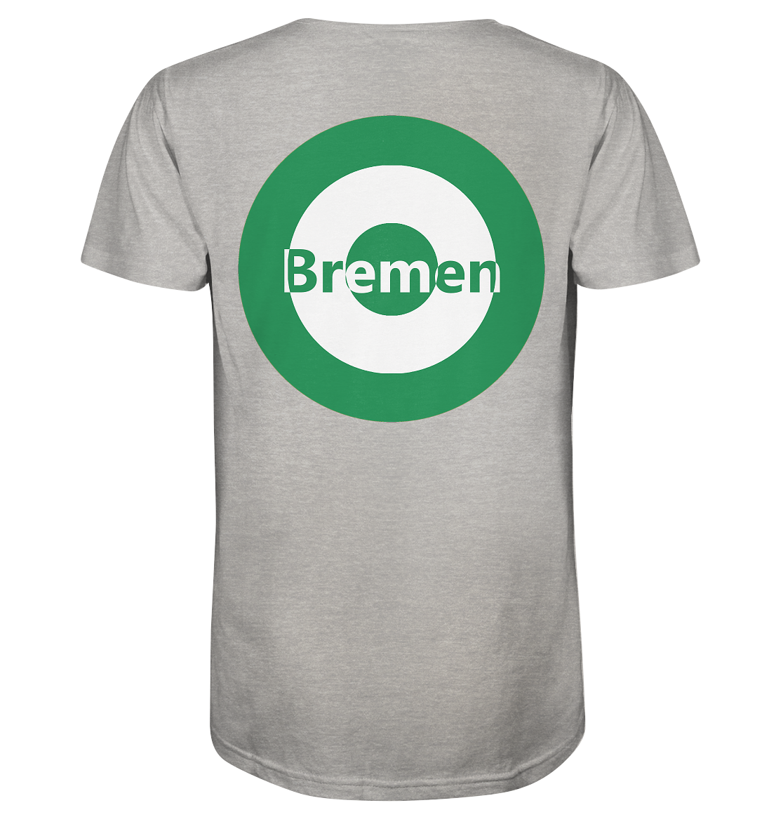 Bremen Fan-T-Shirt Kokarde beidseitig "Bremen" - Organic Shirt Bremen Fan-T-Shirt Kokarde beidseitig "Bremen" - Organic Shirt