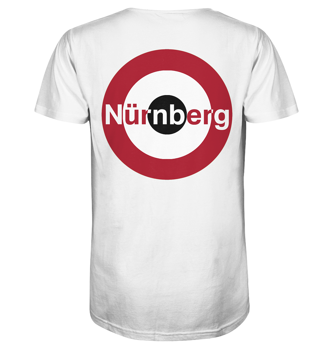 Nürnberg Fan-T-Shirt zweiseitiger Druck "Nürnberg" - Organic Shirt Nürnberg Fan-T-Shirt zweiseitiger Druck "Nürnberg" - Organic Shirt