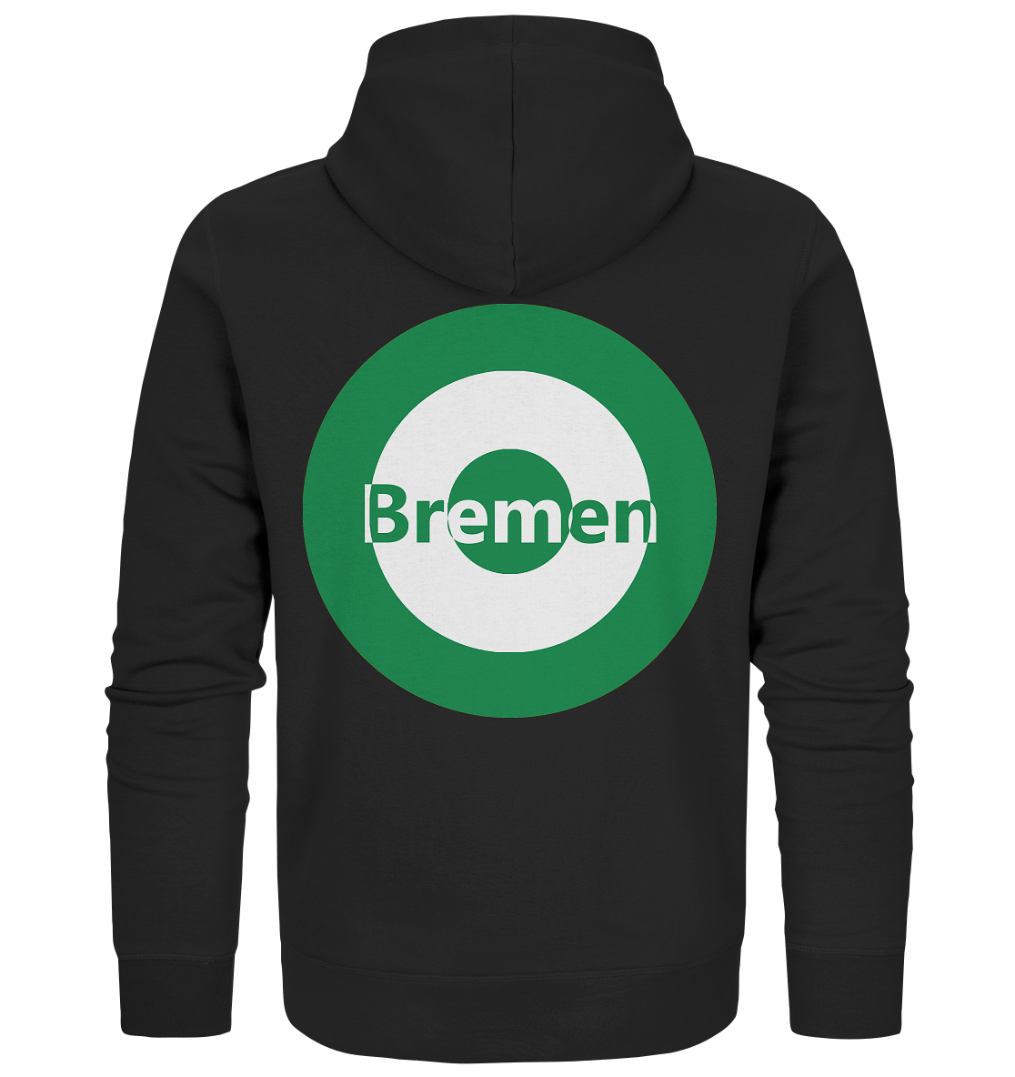 Bremen Fan-Zipper Kokarde beidseitig "Bremen" - Organic Zipper Bremen Fan-Zipper Kokarde beidseitig "Bremen" - Organic Zipper