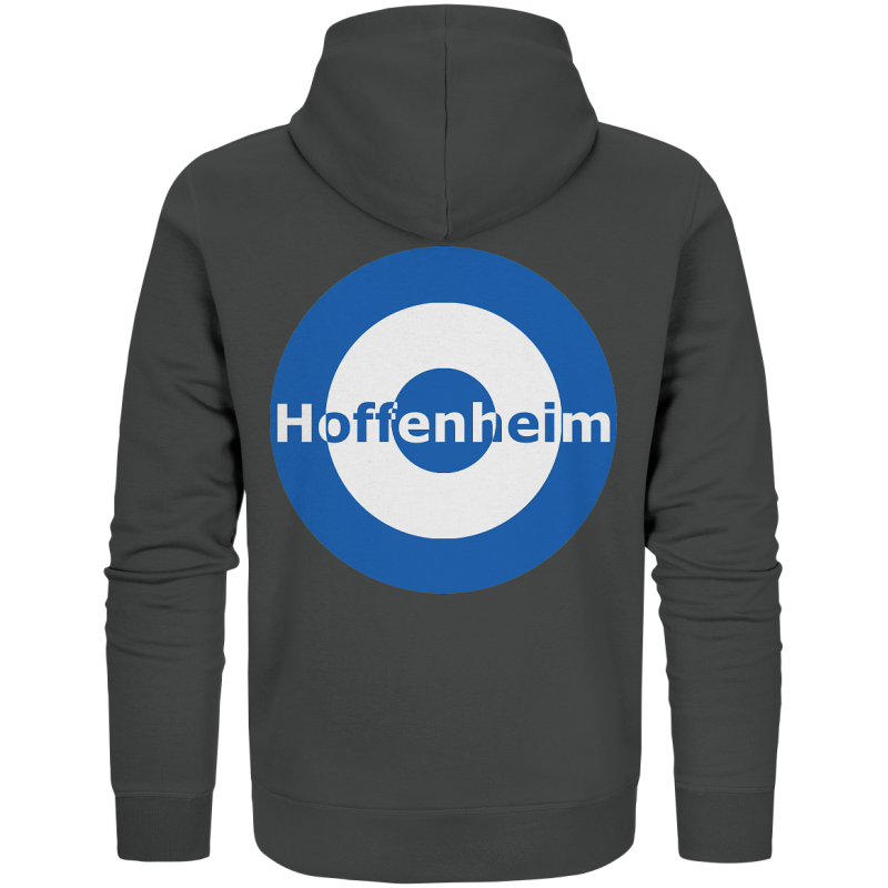 Hoffenheim Fan-Zipper zweiseitiger Druck "Hoffenheim" - Organic Zipper Hoffenheim Fan-Zipper zweiseitiger Druck "Hoffenheim" - Organic Zipper
