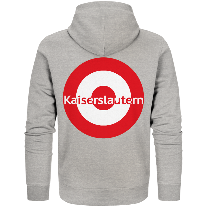 Kaiserslautern Fan-T-Zipper zweiseitiger Druck "Kaiserslautern" - Organic Zipper