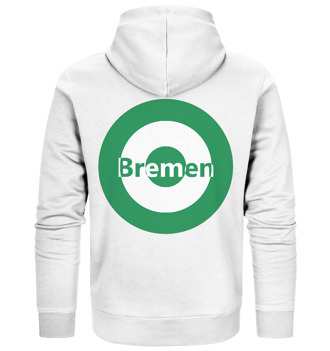 Bremen Fan-Zipper Kokarde beidseitig "Bremen" - Organic Zipper Bremen Fan-Zipper Kokarde beidseitig "Bremen" - Organic Zipper