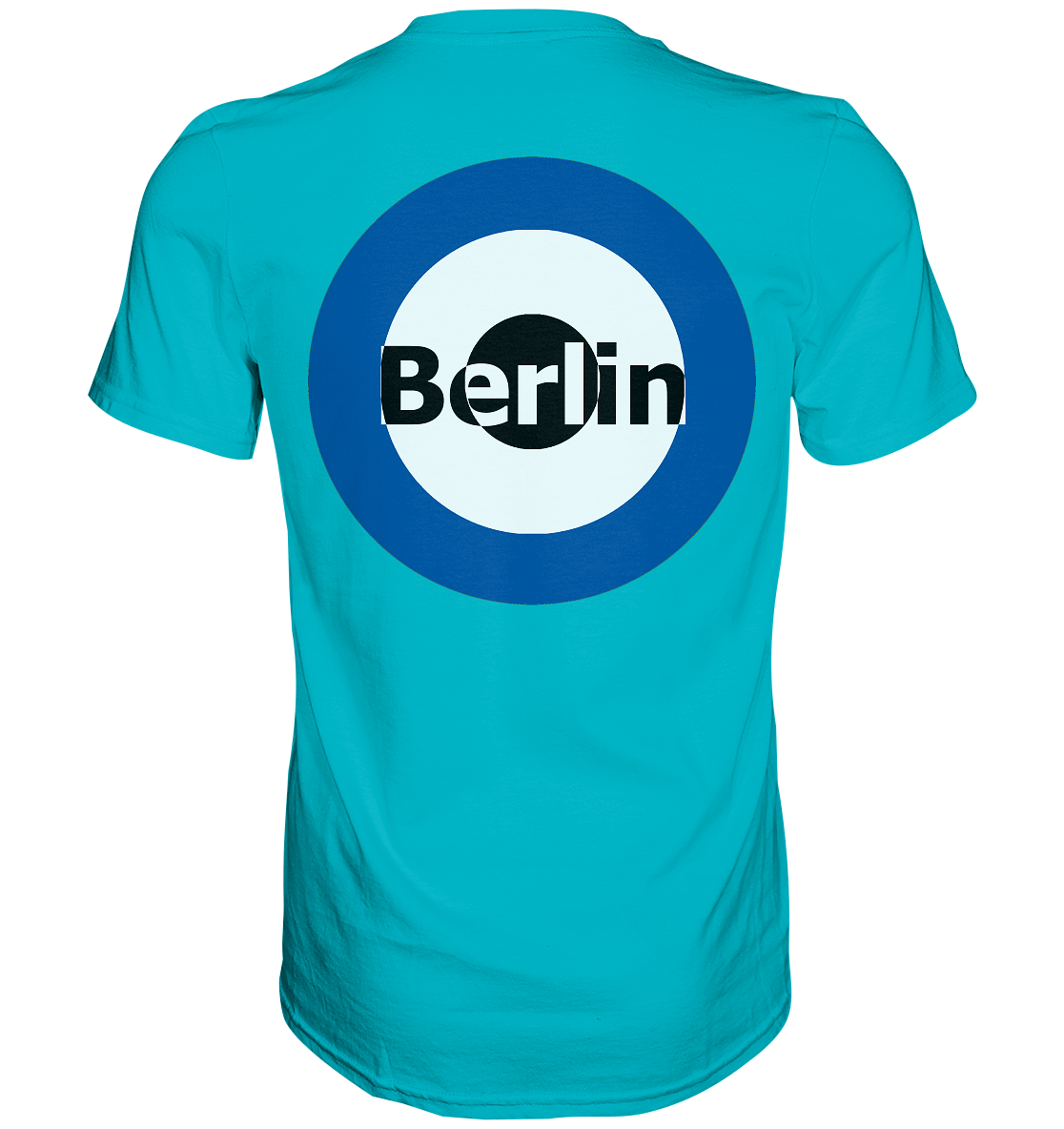 Berlin Fan-T-Shirt zweiseitiger Druck "Berlin" - Premium Shirt Berlin Fan-T-Shirt zweiseitiger Druck "Berlin" - Premium Shirt