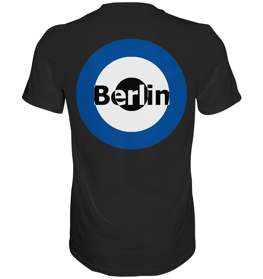 Berlin Fan-T-Shirt zweiseitiger Druck "Berlin" - Premium Shirt Berlin Fan-T-Shirt zweiseitiger Druck "Berlin" - Premium Shirt