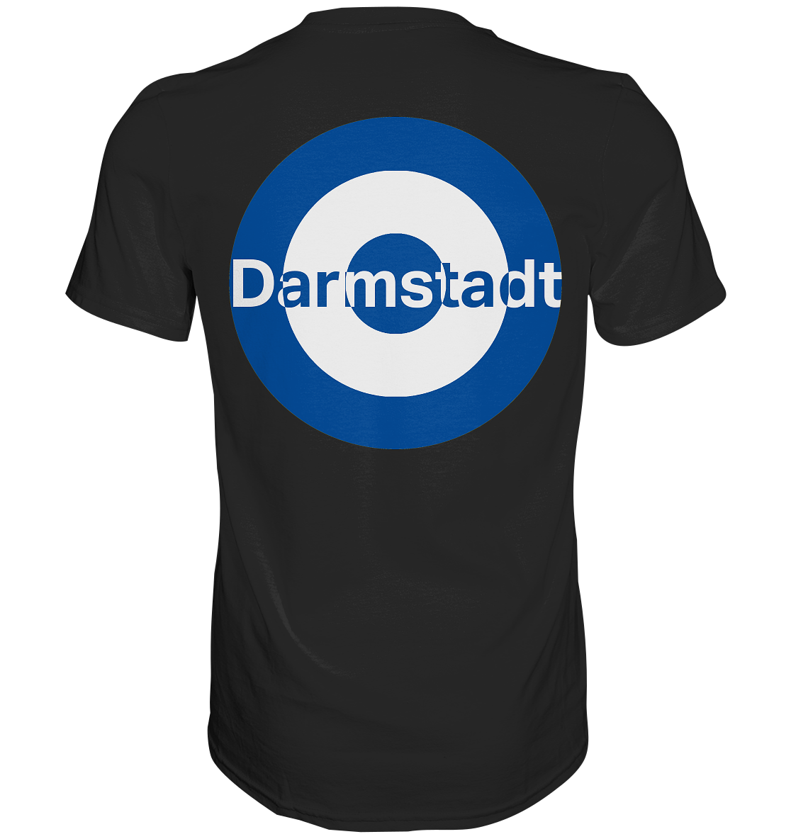 Darmstadt Fan-T-Shirt zweiseitiger Druck "Darmstadt" - Premium Shirt Darmstadt Fan-T-Shirt zweiseitiger Druck "Darmstadt" - Premium Shirt