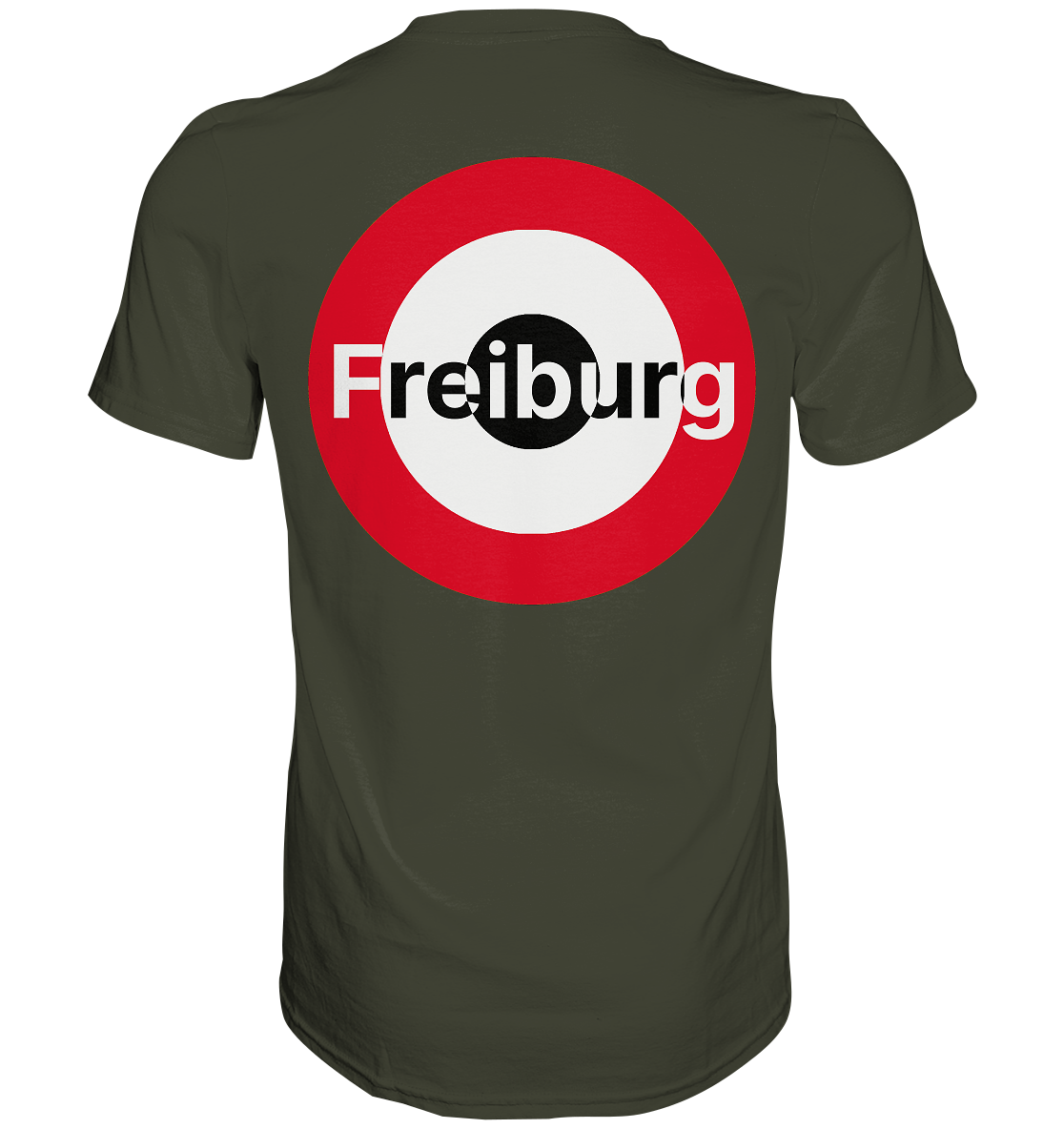 Freiburg Fan-T-Shirt zweiseitiger Druck "Freiburg" - Premium Shirt Freiburg Fan-T-Shirt zweiseitiger Druck "Freiburg" - Premium Shirt