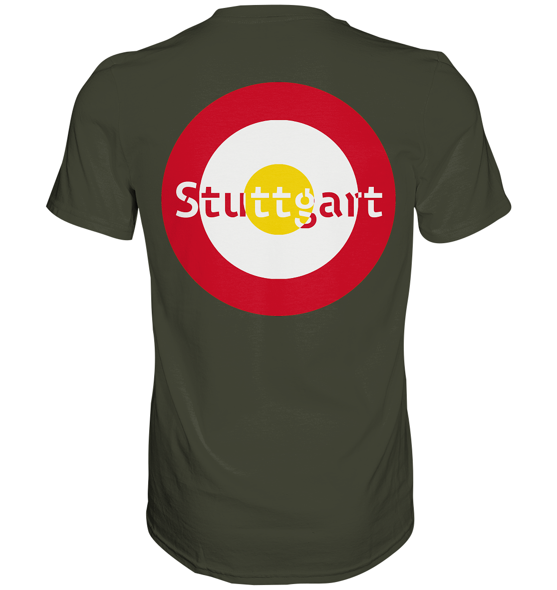 Stuttgart Fan-T-Shirt zweiseitiger Druck "Stuttgart" - Premium Shirt Stuttgart Fan-T-Shirt zweiseitiger Druck "Stuttgart" - Premium Shirt