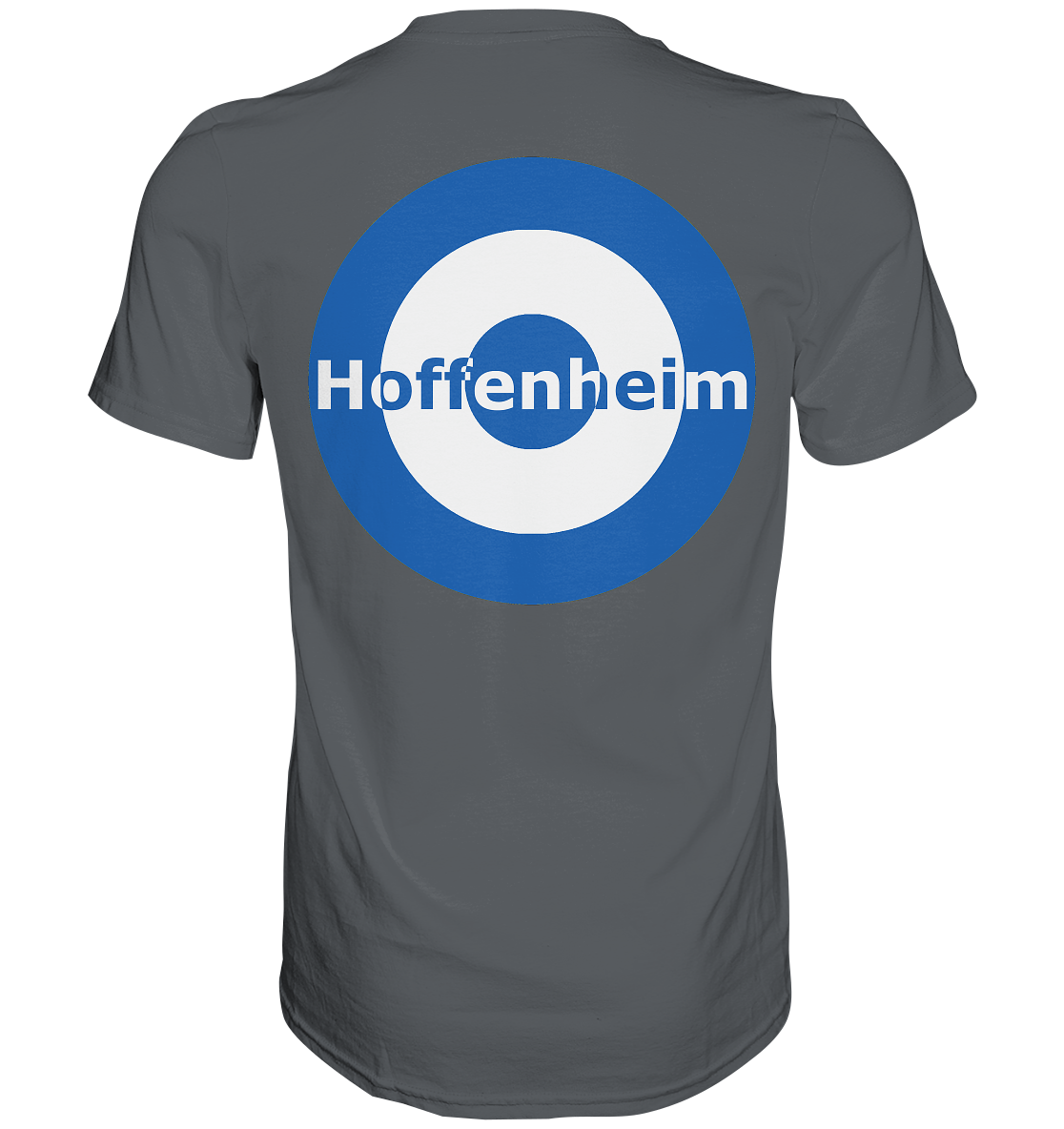 Hoffenheim Fan-T-Shirt zweiseitiger Druck "Hoffenheim" - Premium Shirt Hoffenheim Fan-T-Shirt zweiseitiger Druck "Hoffenheim" - Premium Shirt
