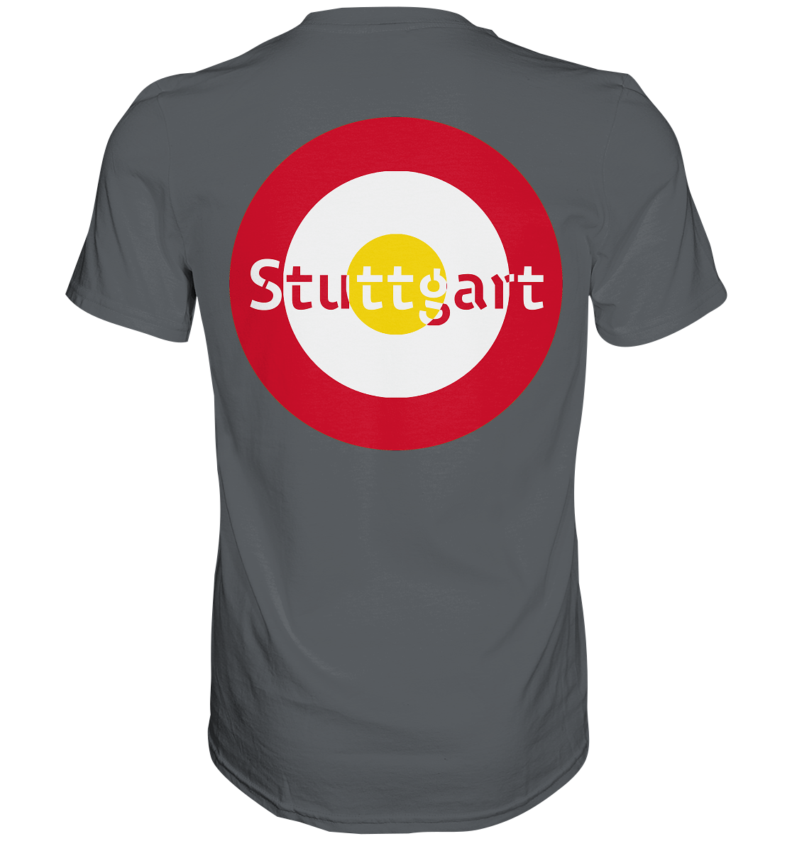 Stuttgart Fan-T-Shirt zweiseitiger Druck "Stuttgart" - Premium Shirt Stuttgart Fan-T-Shirt zweiseitiger Druck "Stuttgart" - Premium Shirt