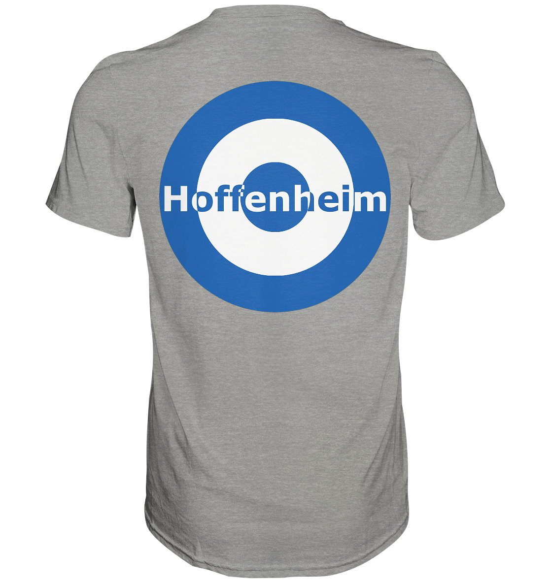 Hoffenheim Fan-T-Shirt zweiseitiger Druck "Hoffenheim" - Premium Shirt Hoffenheim Fan-T-Shirt zweiseitiger Druck "Hoffenheim" - Premium Shirt