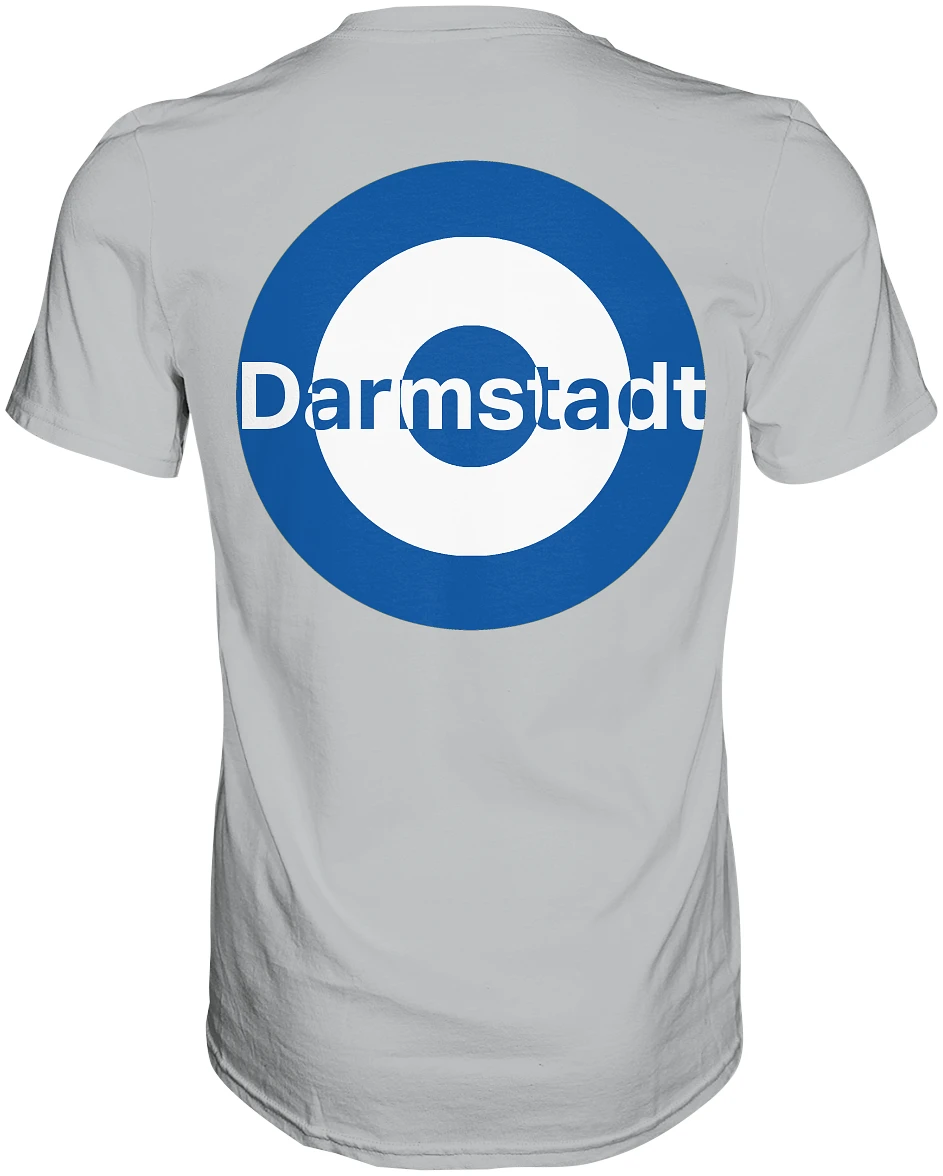 Darmstadt Fan-T-Shirt zweiseitiger Druck "Darmstadt" - Premium Shirt Darmstadt Fan-T-Shirt zweiseitiger Druck "Darmstadt" - Premium Shirt