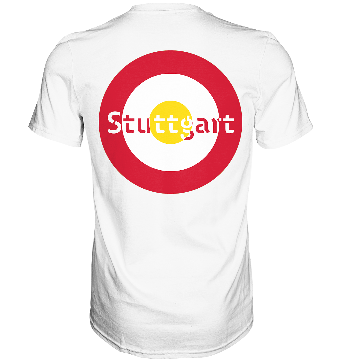 Stuttgart Fan-T-Shirt zweiseitiger Druck "Stuttgart" - Premium Shirt Stuttgart Fan-T-Shirt zweiseitiger Druck "Stuttgart" - Premium Shirt