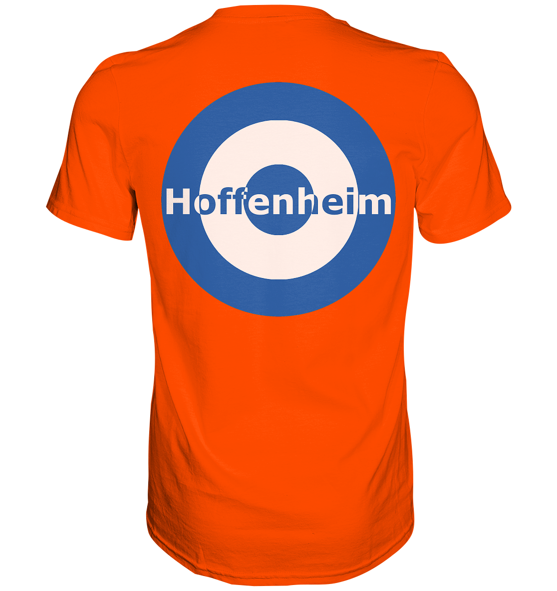 Hoffenheim Fan-T-Shirt zweiseitiger Druck "Hoffenheim" - Premium Shirt Hoffenheim Fan-T-Shirt zweiseitiger Druck "Hoffenheim" - Premium Shirt