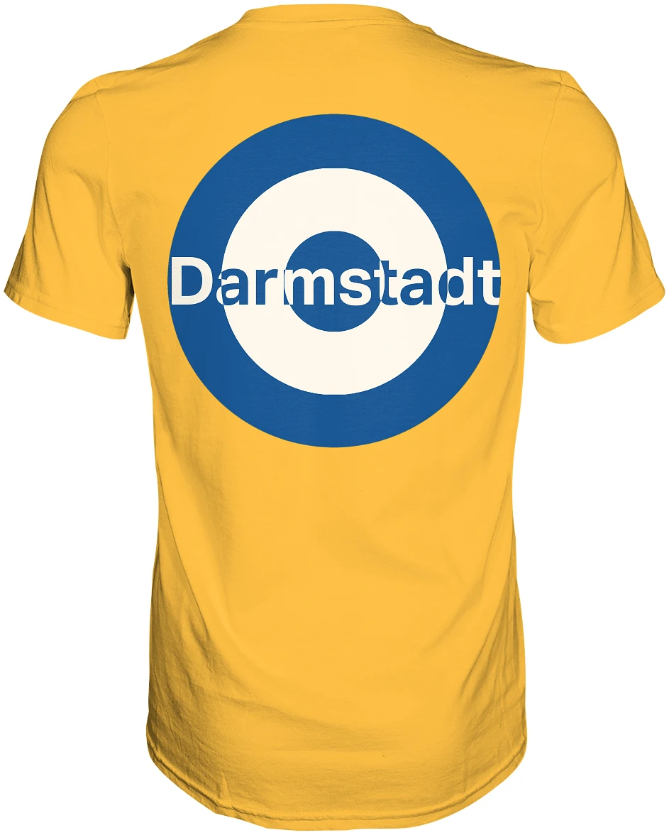 Darmstadt Fan-T-Shirt zweiseitiger Druck "Darmstadt" - Premium Shirt Darmstadt Fan-T-Shirt zweiseitiger Druck "Darmstadt" - Premium Shirt