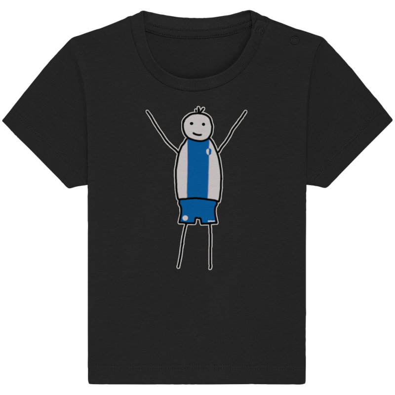 Magdeburg Fan-T-Shirt Strichmännchen - Baby Organic Shirt