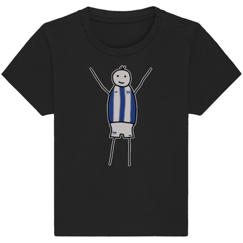 Berlin Fan-T-Shirt Strichmännchen - Baby Organic Shirt