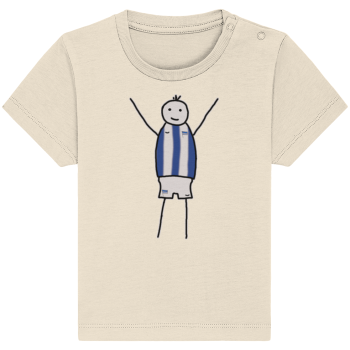 Berlin Fan-T-Shirt Strichmännchen - Baby Organic Shirt