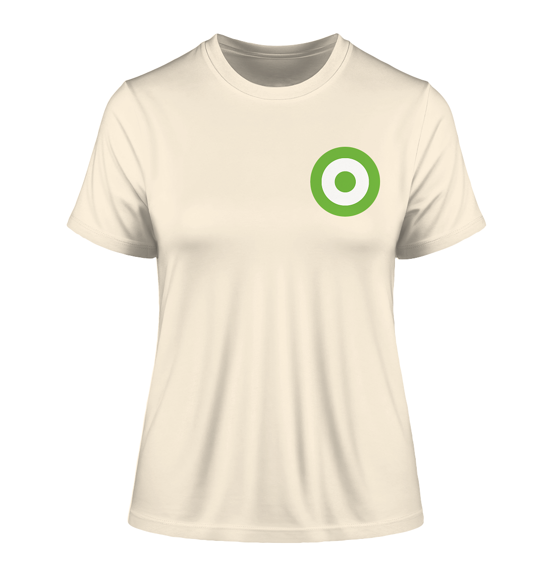 Wolfgang Fan-T-Shirt Kokarde beidseitig "Wolfsburg" - Fitted Ladies Organic Shirt Wolfgang Fan-T-Shirt Kokarde beidseitig "Wolfsburg" - Fitted Ladies Organic Shirt