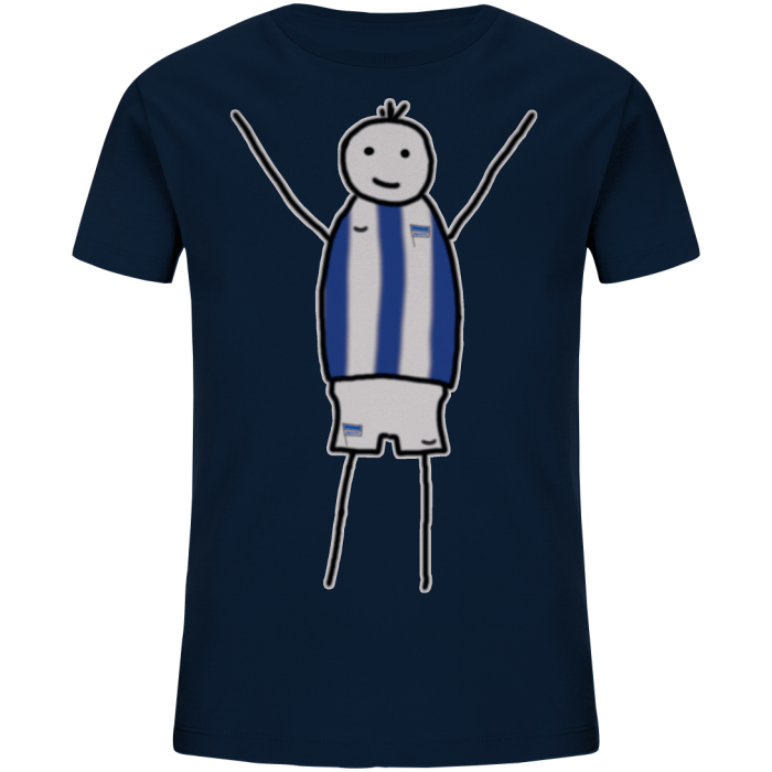 Berlin Fan-T-Shirt Strichmännchen - Kids Organic Shirt