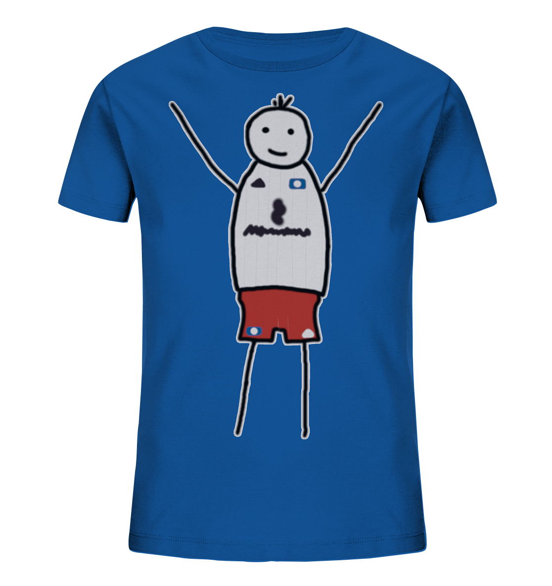 Hamburg Fan-T-Shirt Strichmänchen - Kids Organic Shirt Hamburg Fan-T-Shirt Strichmänchen - Kids Organic Shirt