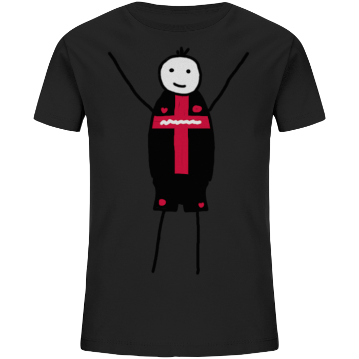 Leverkusen Fan-T-Shirt Strichmännchen - Kids Organic Shirt