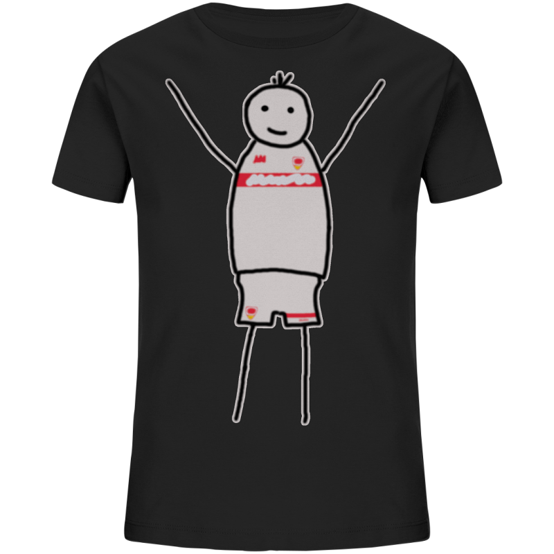 Stuttgart Fan-T-Shirt Strichmännchen - Kids Organic Shirt