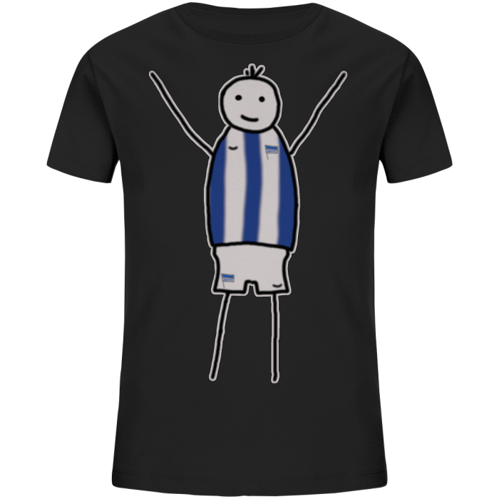 Berlin Fan-T-Shirt Strichmännchen - Kids Organic Shirt