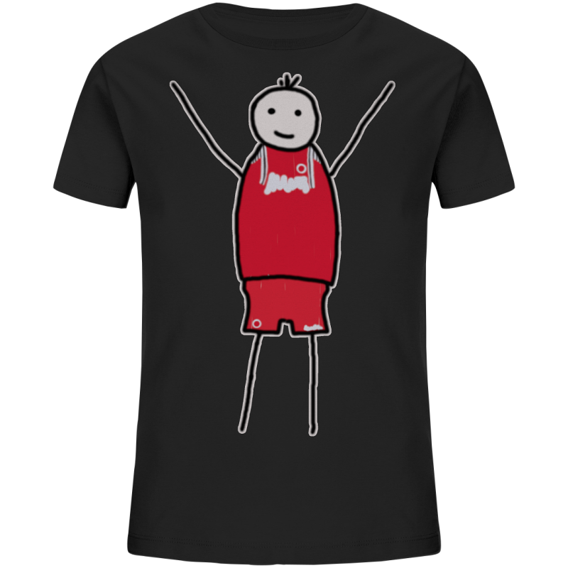 Kaiserslautern Fan-T-Shirt Strichmännchen - Kids Organic Shirt