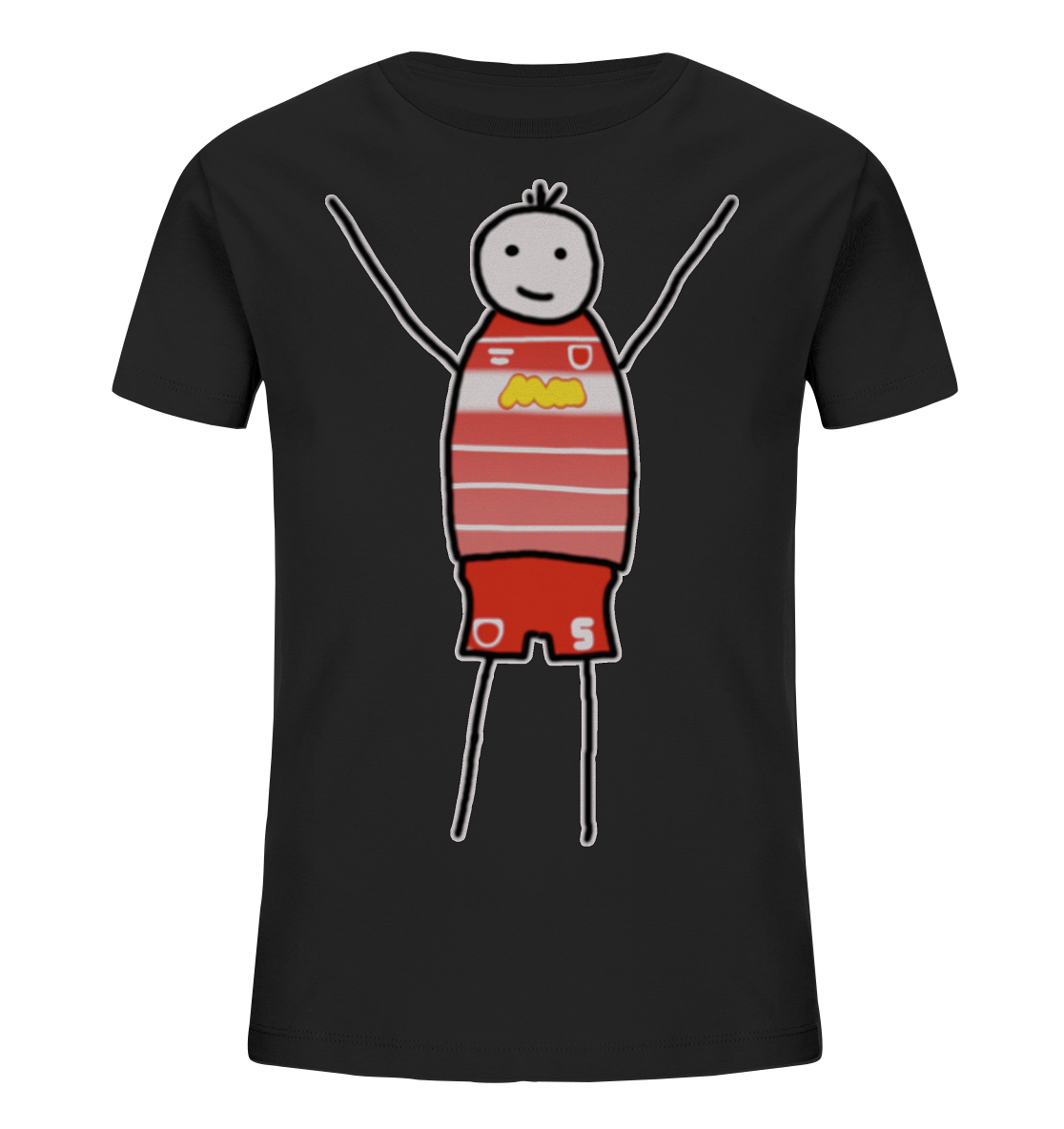 Regensburg Fan-T-Shirt Strichmännchen - Kids Organic Shirt Regensburg Fan-T-Shirt Strichmännchen - Kids Organic Shirt