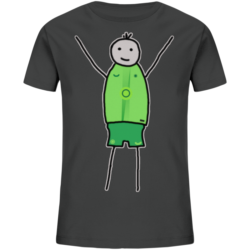 Wolfsburg Fan-T-Shirt Strichmännchen - Kids Organic Shirt