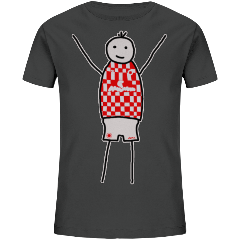 Mainz Fan-T-Shirt Strichmännchen - Kids Organic Shirt