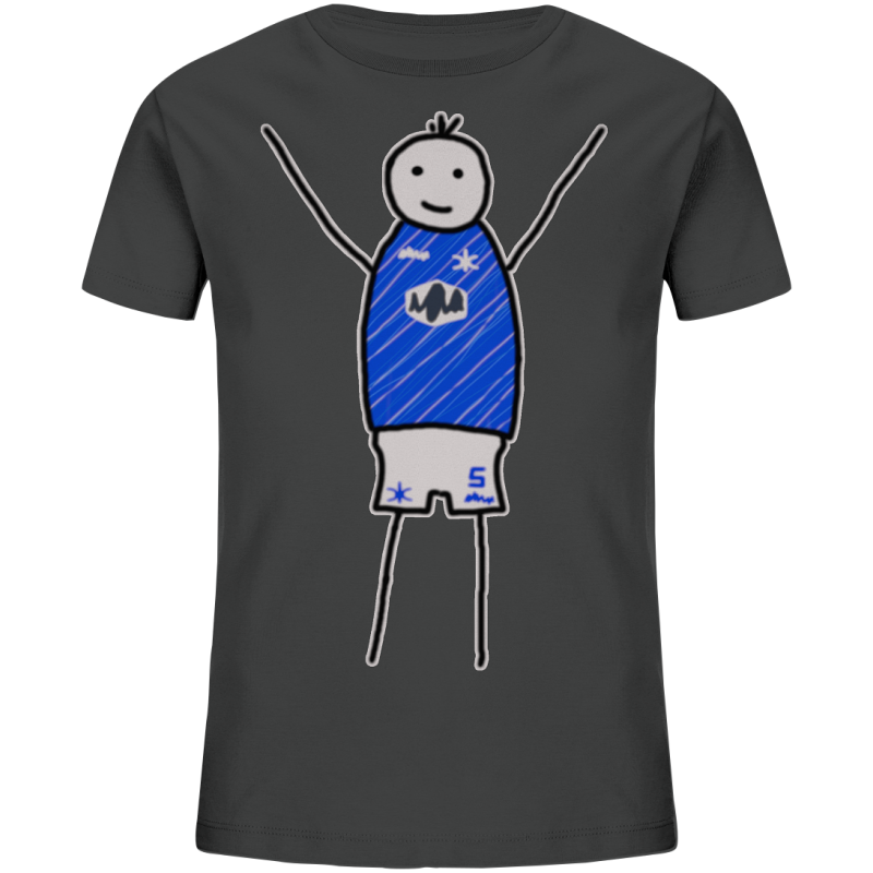 Darmstadt Fan-T-Shirt Strichmännchen - Kids Organic Shirt Darmstadt Fan-T-Shirt Strichmännchen - Kids Organic Shirt