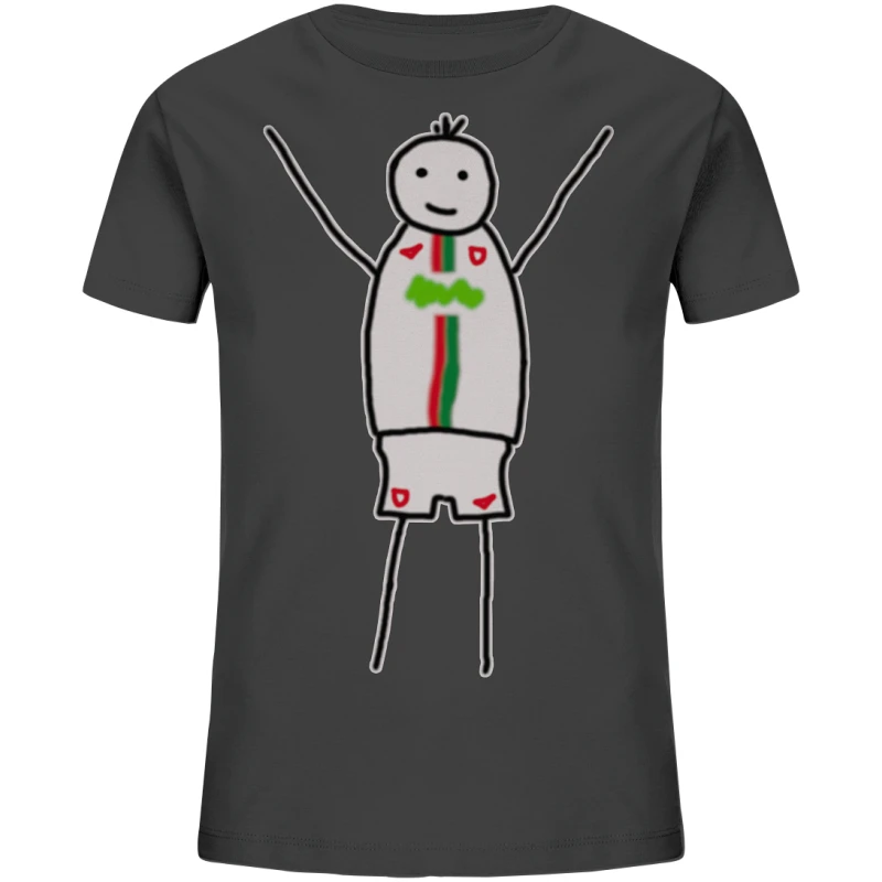 Augsburg Fan-T-Shirt Strichmännchen - Kids Organic Shirt