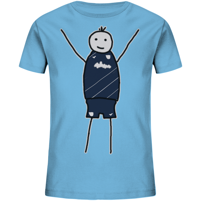 Bochum Fan T-Shirt Strichmännchen - Kids Organic Shirt