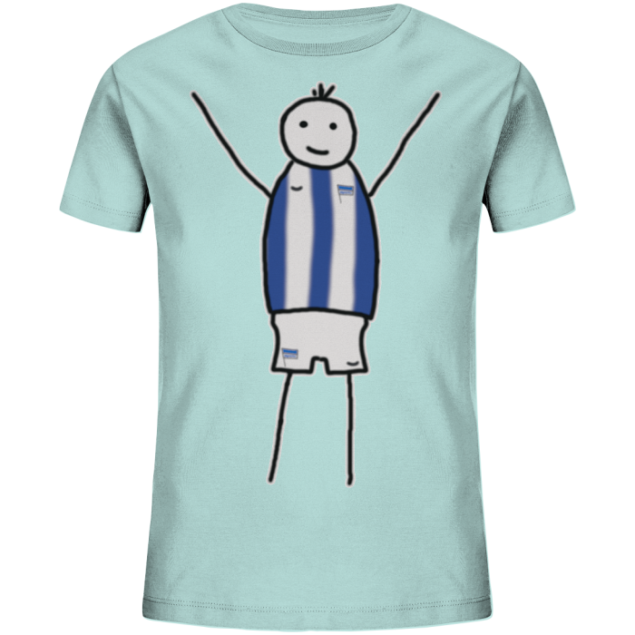 Berlin Fan-T-Shirt Strichmännchen - Kids Organic Shirt