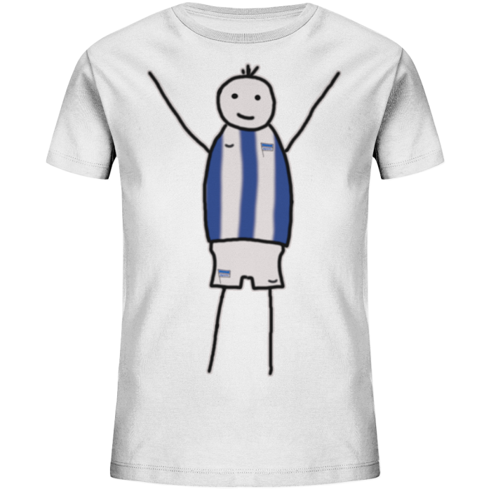 Berlin Fan-T-Shirt Strichmännchen - Kids Organic Shirt