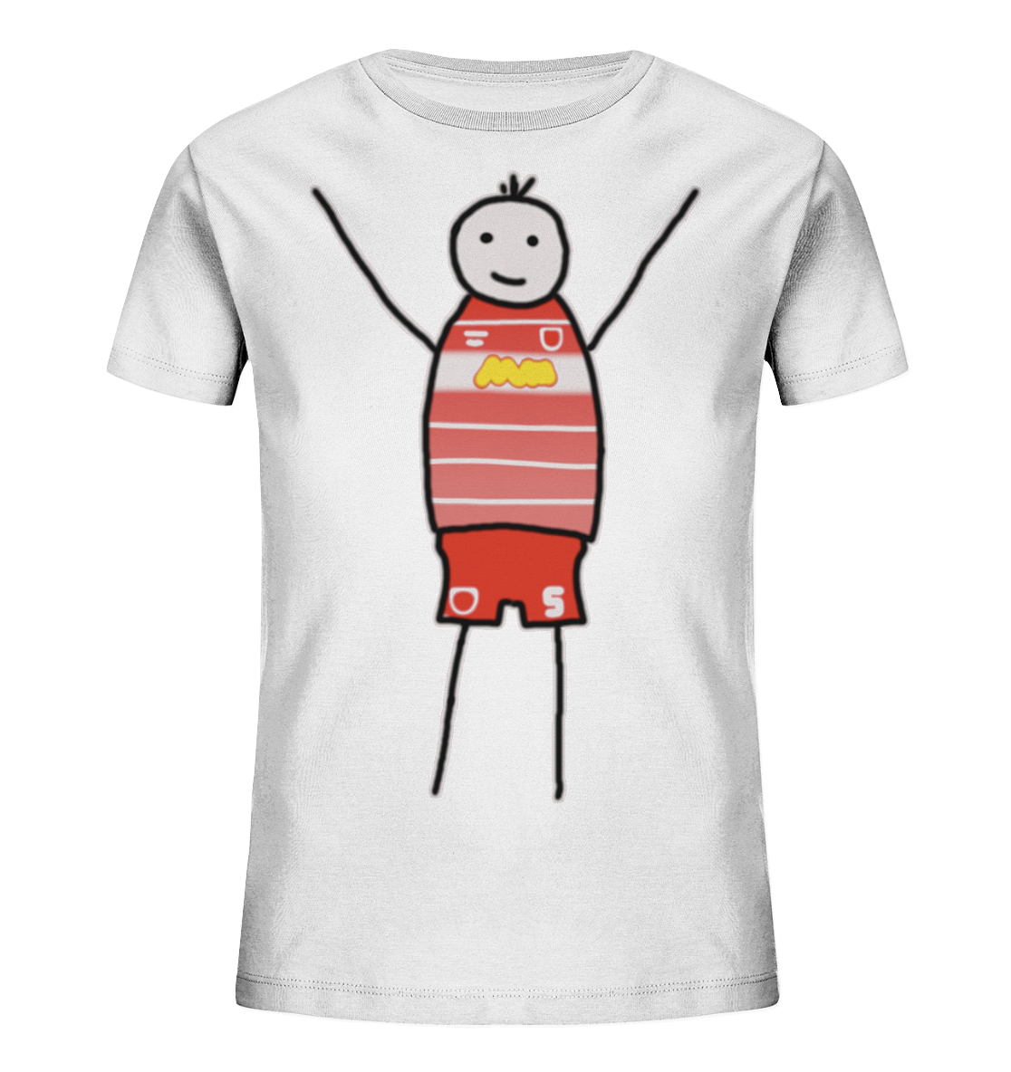 Regensburg Fan-T-Shirt Strichmännchen - Kids Organic Shirt Regensburg Fan-T-Shirt Strichmännchen - Kids Organic Shirt