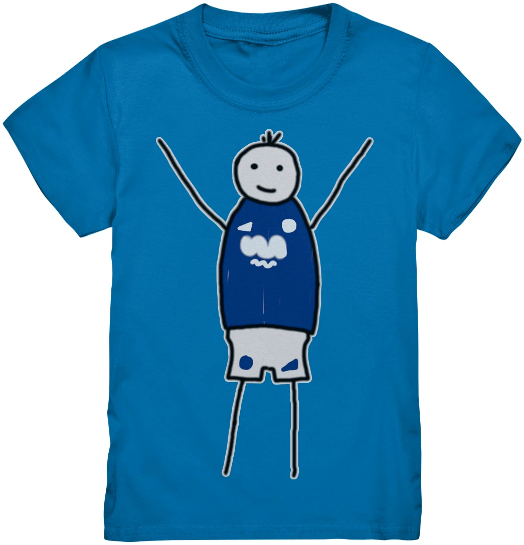 Schalke Fan T-Shirt Strichmännchen - Kids Premium Shirt Schalke Fan T-Shirt Strichmännchen - Kids Premium Shirt