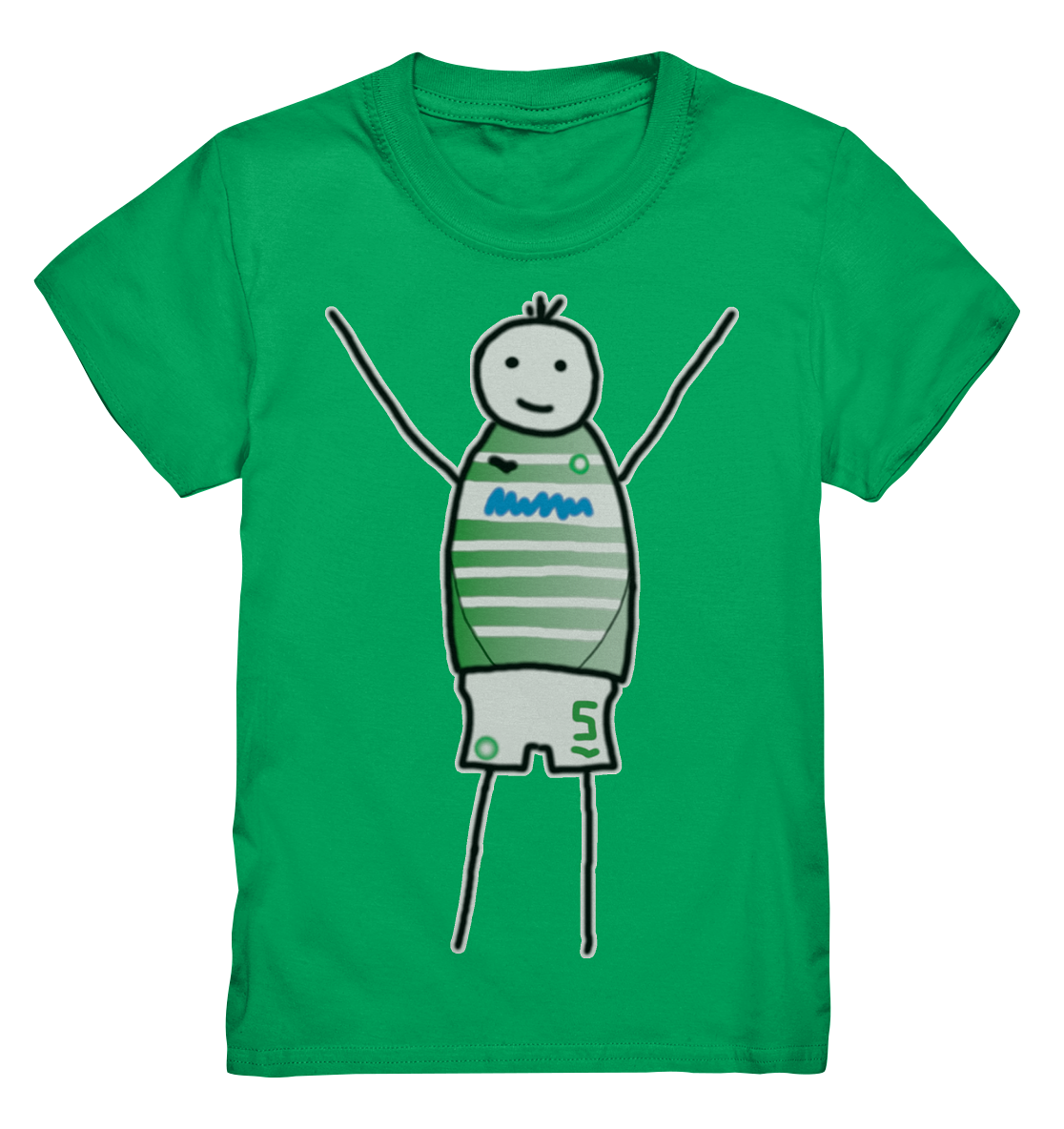 Fürth Fan-T-Shirt Strichmännchen - Kids Premium Shirt Fürth Fan-T-Shirt Strichmännchen - Kids Premium Shirt